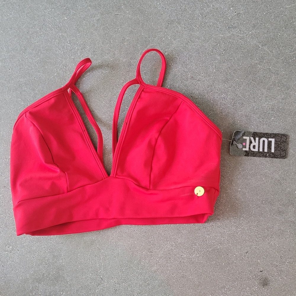 LURE Red Strappy Bra